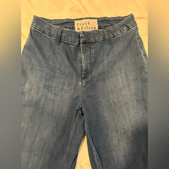 Frank & Eileen Women’s Kinsale Performance Crop Trouser Pants Jeans Size 8 - Picture 3 of 7